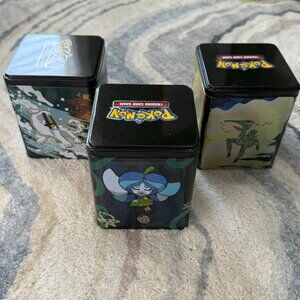 Pokemon TCG Tins Lot Of 3 - EMPTY NO CARDS OR STICKERS